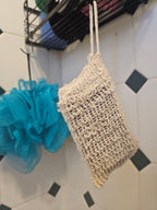 Drawstring Soap Saver Bag