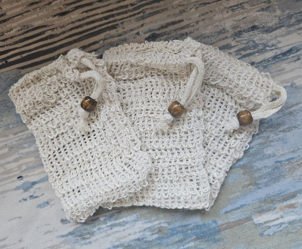 Drawstring Soap Saver Bag