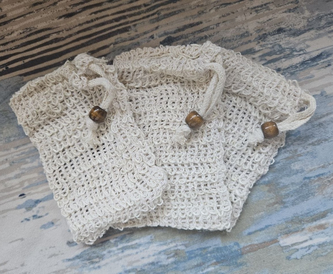 Drawstring Soap Saver Bag